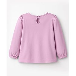 Babyhug 100 % Cotton Knit Full Sleeves T-Shirt with Tropical & Happy Days Text Print Pack of 3 - Red White & Lilac