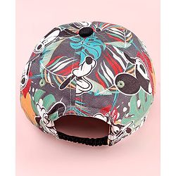 Babyhug Disney Summer Cap with Mickey Mouse Print Multicolor - Diameter 16 cm