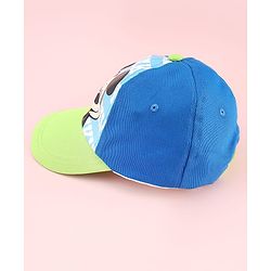 Babyhug Disney Summer Cap with Mickey Mouse Graphic Multicolor - Diameter 16 cm