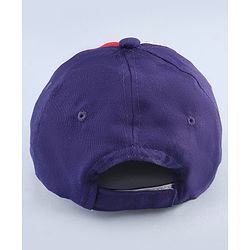 Babyhug Disney Cotton Woven Summer Cap with Mickey Mouse Graphic Multicolor - Diameter 16 cm