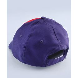 Babyhug Disney Cotton Woven Summer Cap with Mickey Mouse Graphic Multicolor - Diameter 16 cm