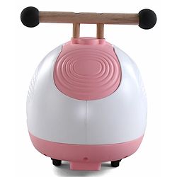 Babyhug Peanut Musical Ride-On for Kids - Pink| Fun Light & Music| Foot-to-Floor Operation| Safe with Round Edges| Sturdy Build|  Comfortable Seat| Indoor & Outdoor Play Toy