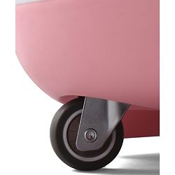 Babyhug Peanut Musical Ride-On for Kids - Pink| Fun Light & Music| Foot-to-Floor Operation| Safe with Round Edges| Sturdy Build|  Comfortable Seat| Indoor & Outdoor Play Toy