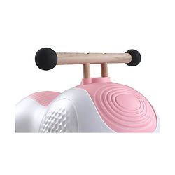 Babyhug Peanut Musical Ride-On for Kids - Pink| Fun Light & Music| Foot-to-Floor Operation| Safe with Round Edges| Sturdy Build|  Comfortable Seat| Indoor & Outdoor Play Toy
