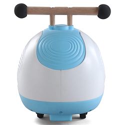 Babyhug Peanut Musical Ride-On for Kids - Pink| Fun Light & Music| Foot-to-Floor Operation| Safe with Round Edges| Sturdy Build|  Comfortable Seat| Indoor & Outdoor Play Toy