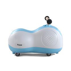 Babyhug Peanut Musical Ride-On for Kids - Pink| Fun Light & Music| Foot-to-Floor Operation| Safe with Round Edges| Sturdy Build|  Comfortable Seat| Indoor & Outdoor Play Toy