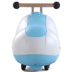 Babyhug Peanut Musical Ride-On for Kids - Pink| Fun Light & Music| Foot-to-Floor Operation| Safe with Round Edges| Sturdy Build|  Comfortable Seat| Indoor & Outdoor Play Toy
