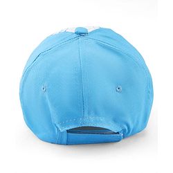 Babyhug Marvel Cotton Woven Summer Cap With Avengers Graphics Light Blue - Diameter 15.5 cm