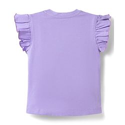 Babyhug Disney Single Jersey Knit Half Sleeves T-Shirt & Shorts Set With Daisy Graphics - Multicolor