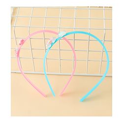 Babyhug Hair Bands with Star Applique Pack of 2 - Blue & Pink