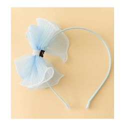 Babyhug Hair Band With Bow Applique - Purple