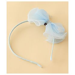 Babyhug Hair Band With Bow Applique - Purple