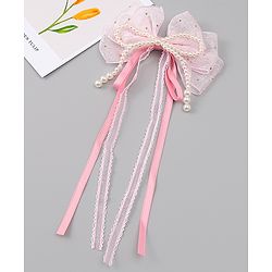 Babyhug Free Size Bow & Butterfly Clips - Green