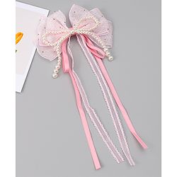 Babyhug Free Size Bow & Butterfly Clips - Green