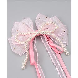 Babyhug Free Size Bow & Butterfly Clips - Green