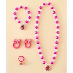 Babyhug Jewellery Set Free Size - Fuchsia