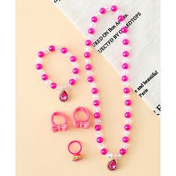 Babyhug Jewellery Set Free Size - Fuchsia