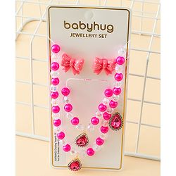 Babyhug Jewellery Set Free Size - Fuchsia