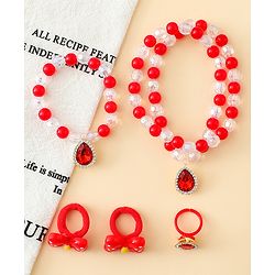 Babyhug Jewellery Set Free Size - Red & White