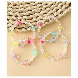 Babyhug Bracelets Free Size Pack of 4 - Multicolor