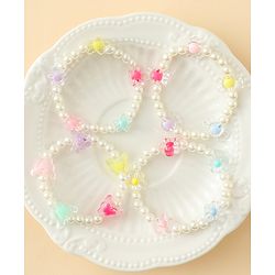 Babyhug Bracelets Free Size Pack of 4 - Multicolor