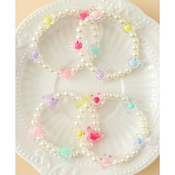 Babyhug Bracelets Free Size Pack of 4 - Multicolor