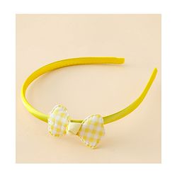 Babyhug Hair Bands with Bow Applique Pack of 2 Free Size - Red & Blue