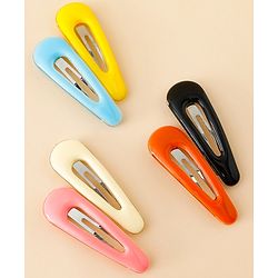 Babyhug Snap Clips Pack of 6 - Multicolor