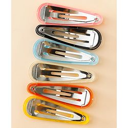 Babyhug Snap Clips Pack of 6 - Multicolor