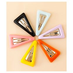 Babyhug Snap Clips Pack of 6 - Multicolor
