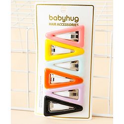 Babyhug Snap Clips Pack of 6 - Multicolor