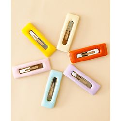 Babyhug Snap Clips Pack of 6 - Multicolor