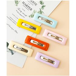 Babyhug Snap Clips Pack of 6 - Multicolor