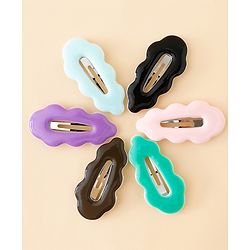 Babyhug Snap Clips Pack of 6 - Multicolor