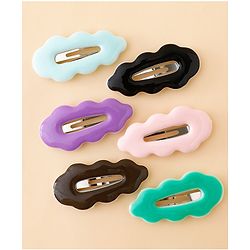 Babyhug Snap Clips Pack of 6 - Multicolor