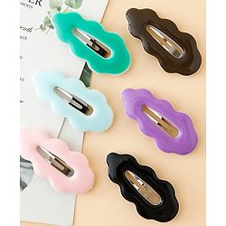 Babyhug Snap Clips Pack of 6 - Multicolor