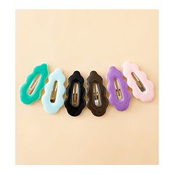 Babyhug Snap Clips Pack of 6 - Multicolor