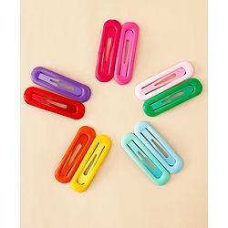 Babyhug Free Size Snap Clips Pack of 10 - Multicolor