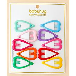 Babyhug Free Size Snap Clips Pack of 10 - Multicolor