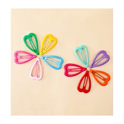 Babyhug Free Size Snap Clips Pack of 10 - Multicolor