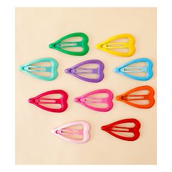 Babyhug Free Size Snap Clips Pack of 10 - Multicolor
