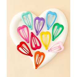 Babyhug Free Size Snap Clips Pack of 10 - Multicolor