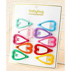 Babyhug Free Size Snap Clips Pack of 10 - Multicolor