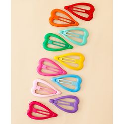 Babyhug Free Size Snap Clips Pack of 10 - Multicolor