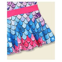 Babyhug Sleeveless Frock Swimsuit - Multicolour