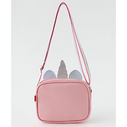 Babyhug Sling Bag with Unicorn Design - Multicolor