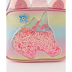 Babyhug Sling Bag with Unicorn Design - Multicolor