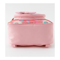 Babyhug Fashion Backpack with Bow Applique & Hear Design - Multicolor