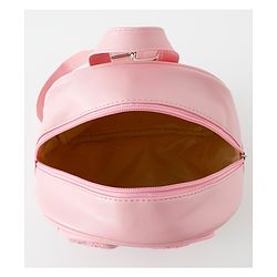 Babyhug Fashion Backpack with Bow Applique & Hear Design - Multicolor
