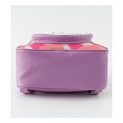 Babyhug Fashion Backpack With Butterfly & Floral Applique - Multicolour